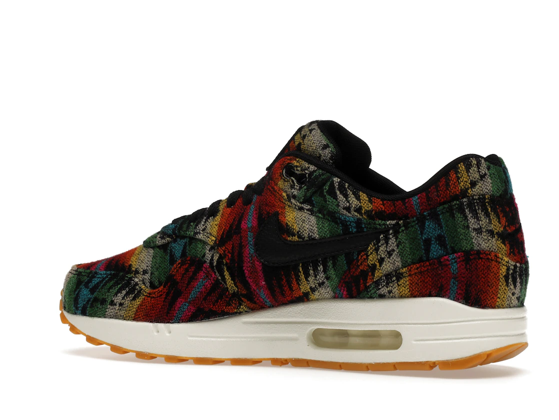 Vue 22 de Nike Air Max 1 Pendleton Wollen Mills (Black Swoosh)