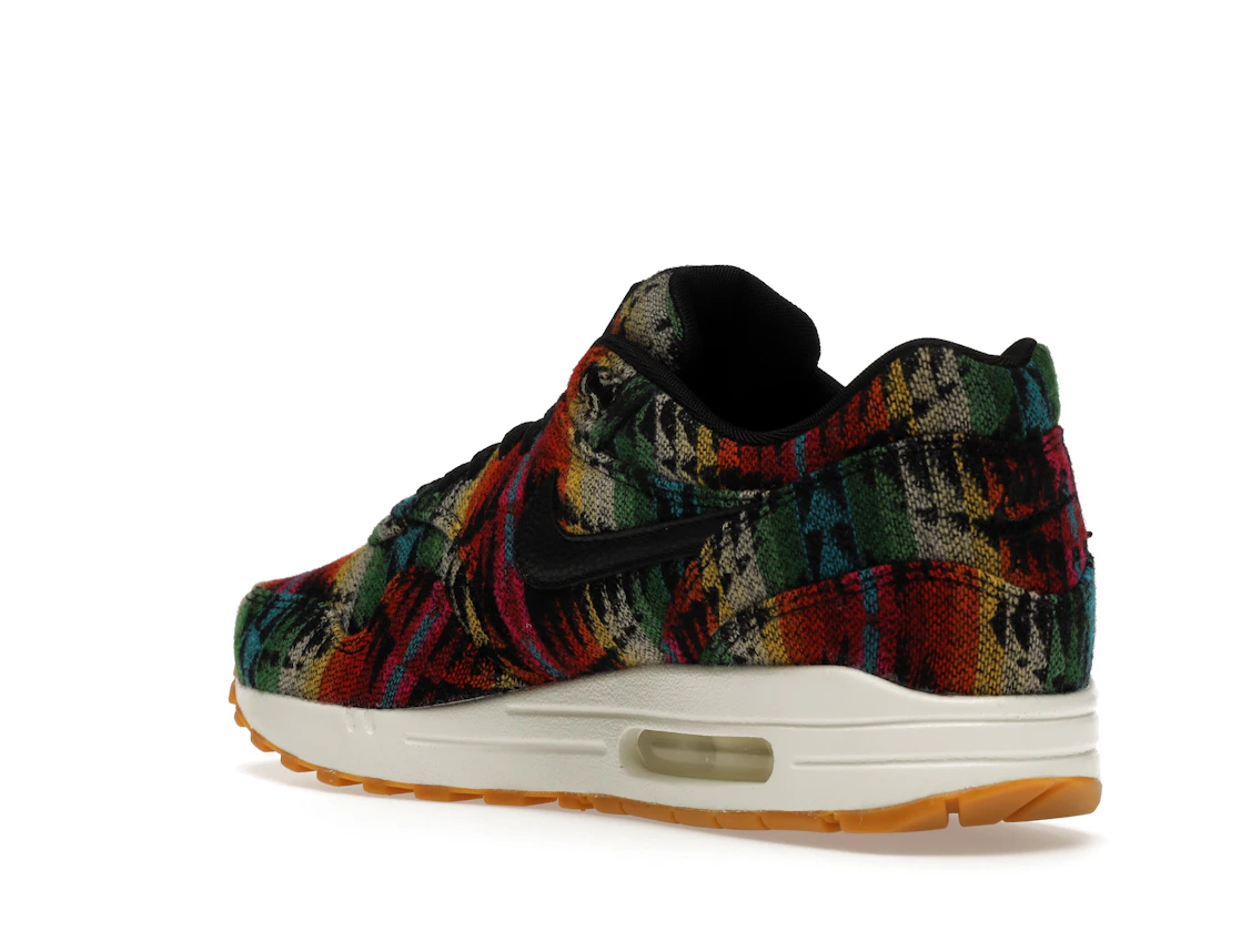 Vue 24 de Nike Air Max 1 Pendleton Wollen Mills (Black Swoosh)