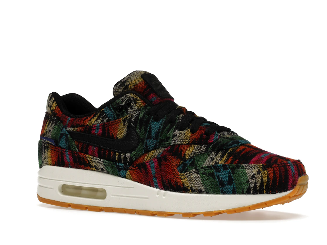 Vue 4 de Nike Air Max 1 Pendleton Wollen Mills (Black Swoosh)
