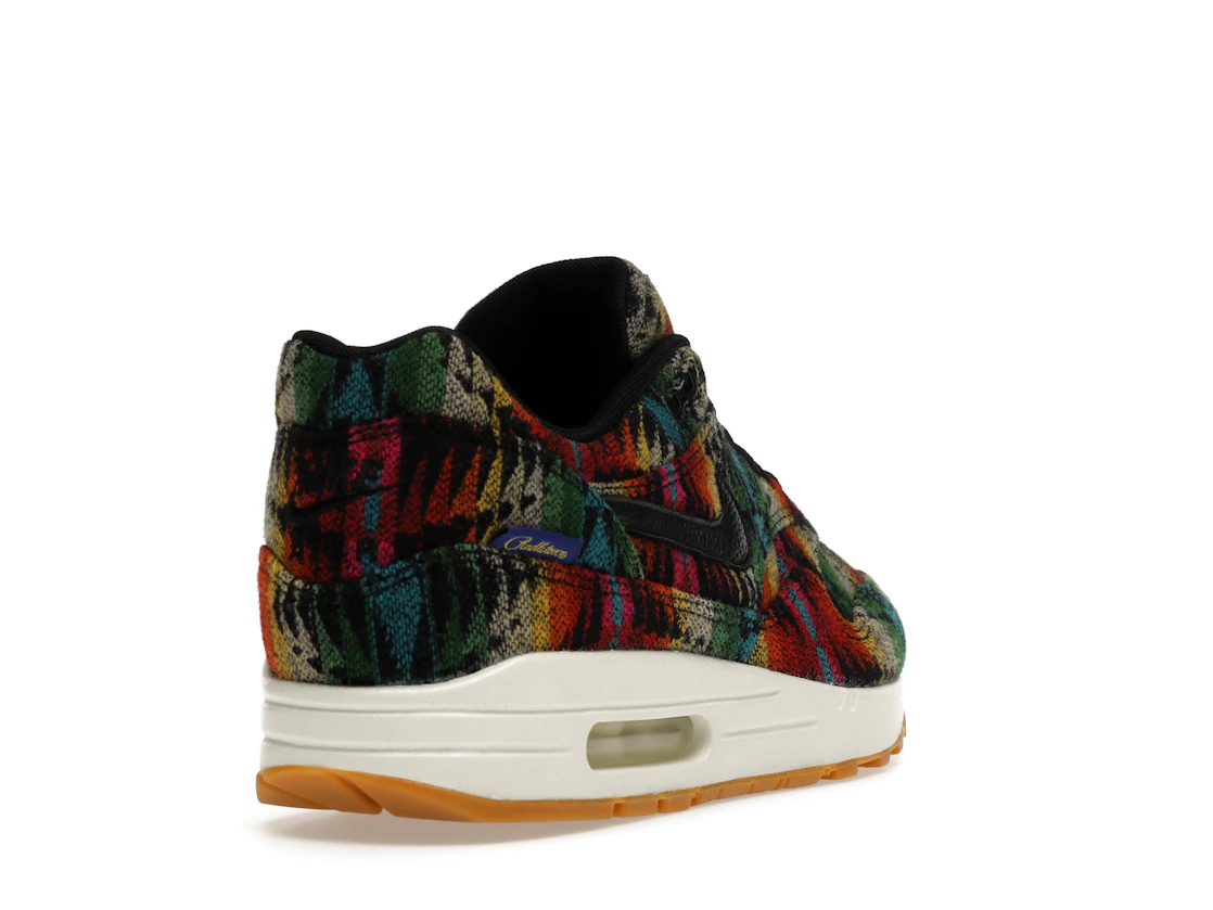 Vue 31 de Nike Air Max 1 Pendleton Wollen Mills (Black Swoosh)