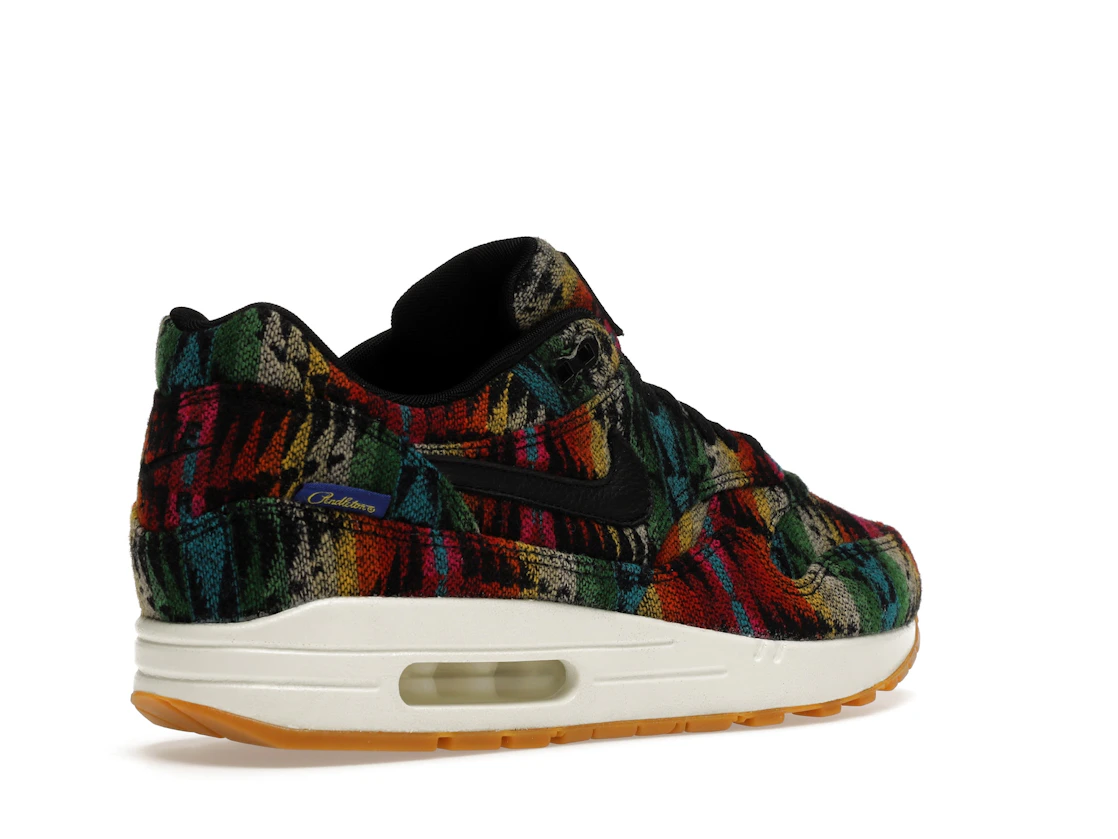 Vue 33 de Nike Air Max 1 Pendleton Wollen Mills (Black Swoosh)