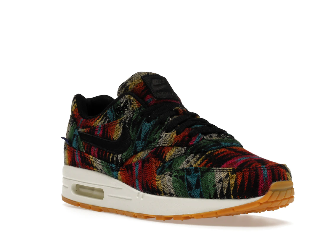 Vue 6 de Nike Air Max 1 Pendleton Wollen Mills (Black Swoosh)