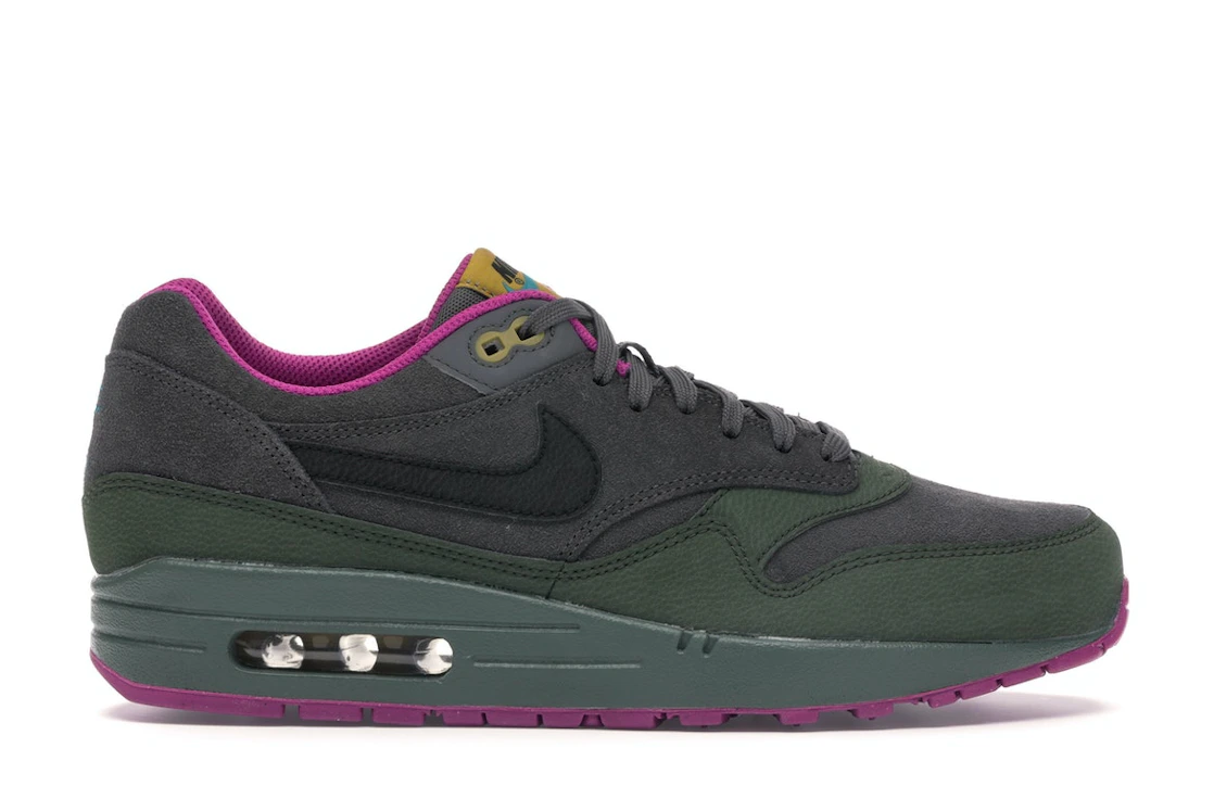 Vue 1 de Nike Air Max 1 Pewter Carbon