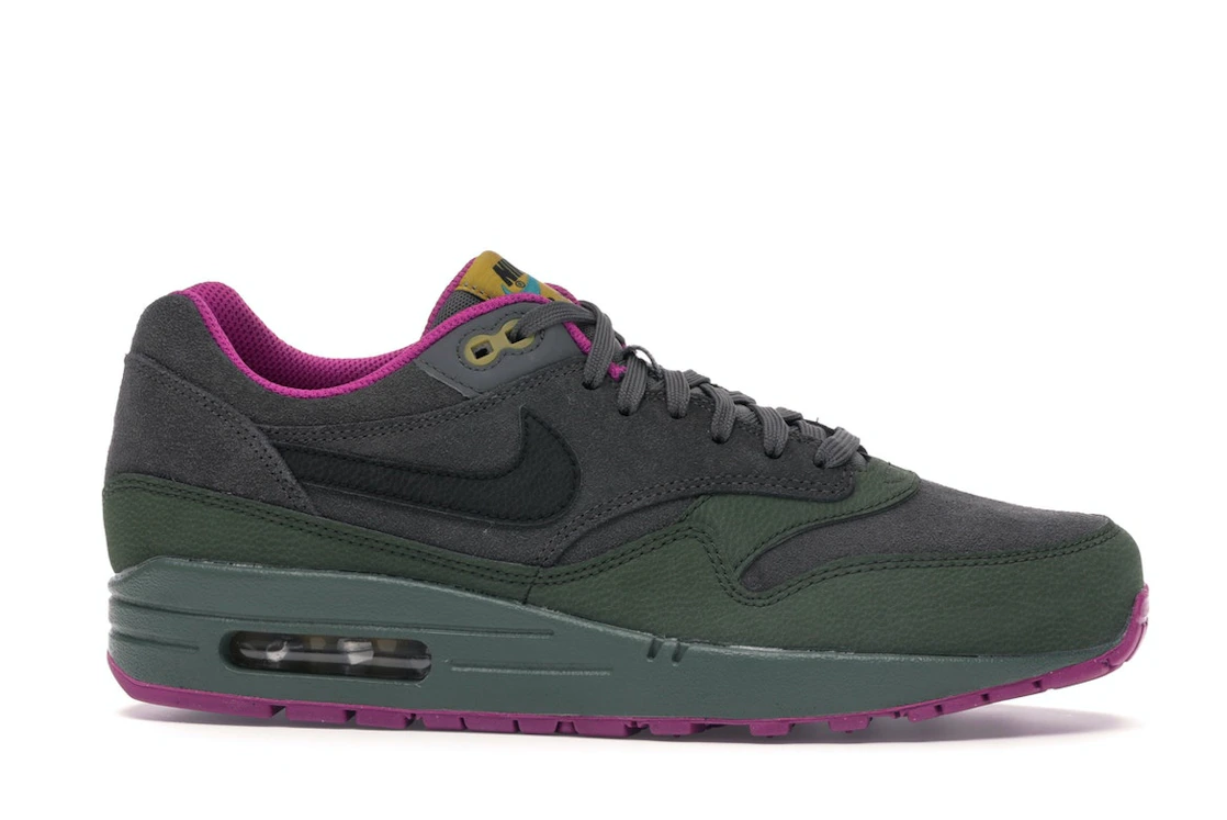 Vue 2 de Nike Air Max 1 Pewter Carbon