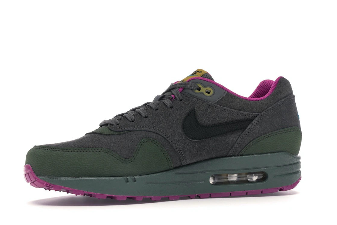 Vue 17 de Nike Air Max 1 Pewter Carbon
