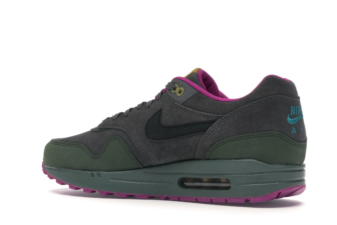 Vue 22 de Nike Air Max 1 Pewter Carbon