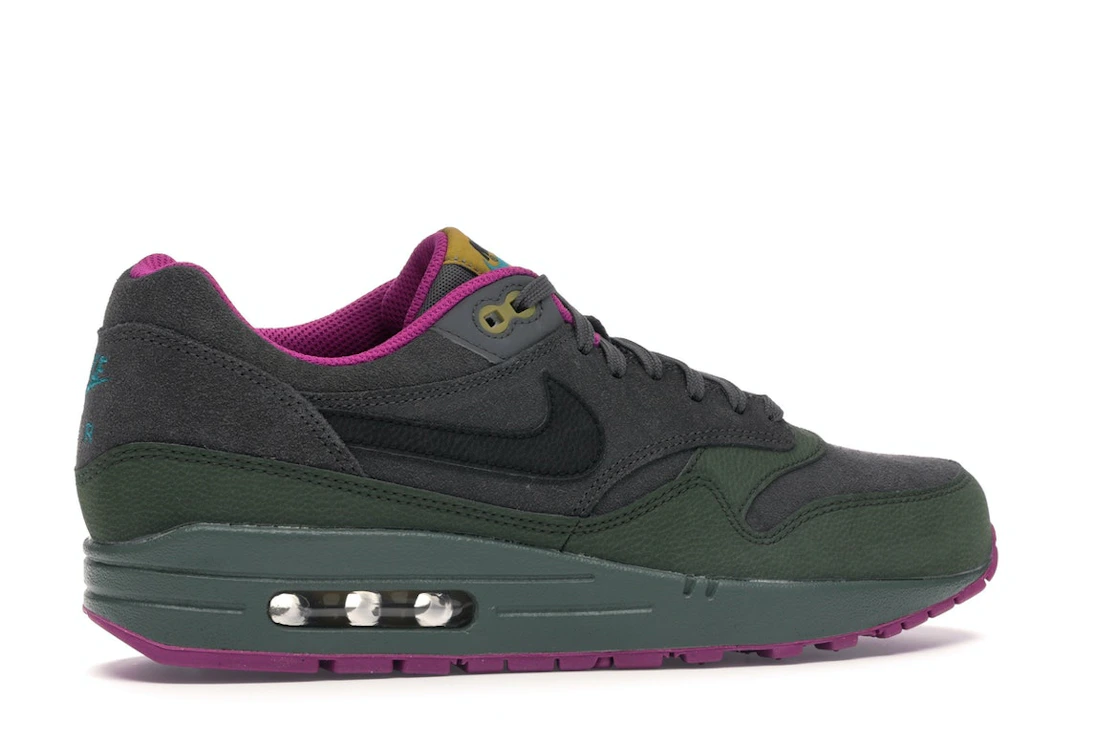 Vue 35 de Nike Air Max 1 Pewter Carbon