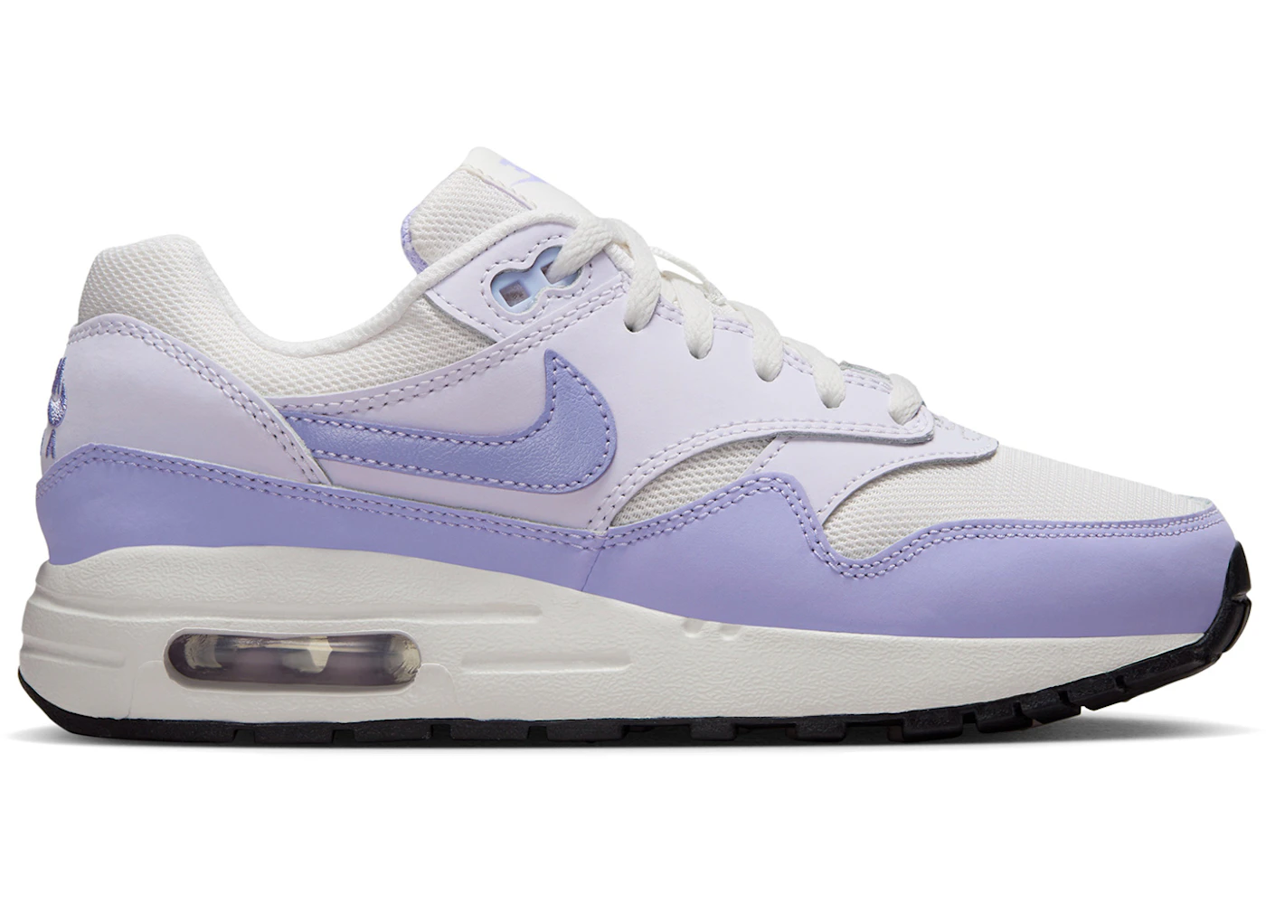 Nike Air Max 1 Platinum Tint Barely Grape Black Hydrangeas (GS)