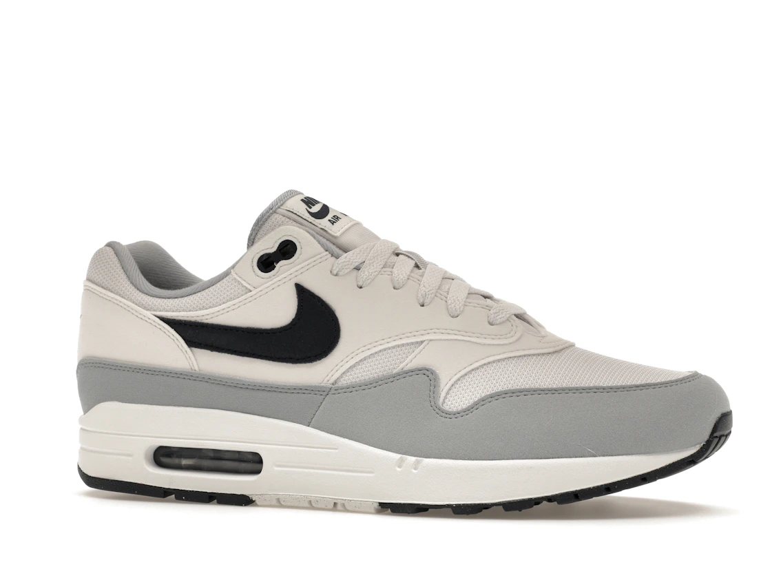 Vue 3 de Nike Air Max 1 Platinum Tint Dark Obsidian