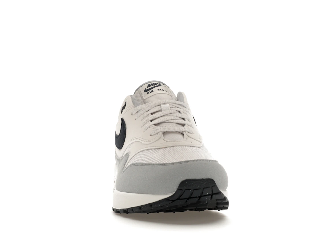 Vue 9 de Nike Air Max 1 Platinum Tint Dark Obsidian