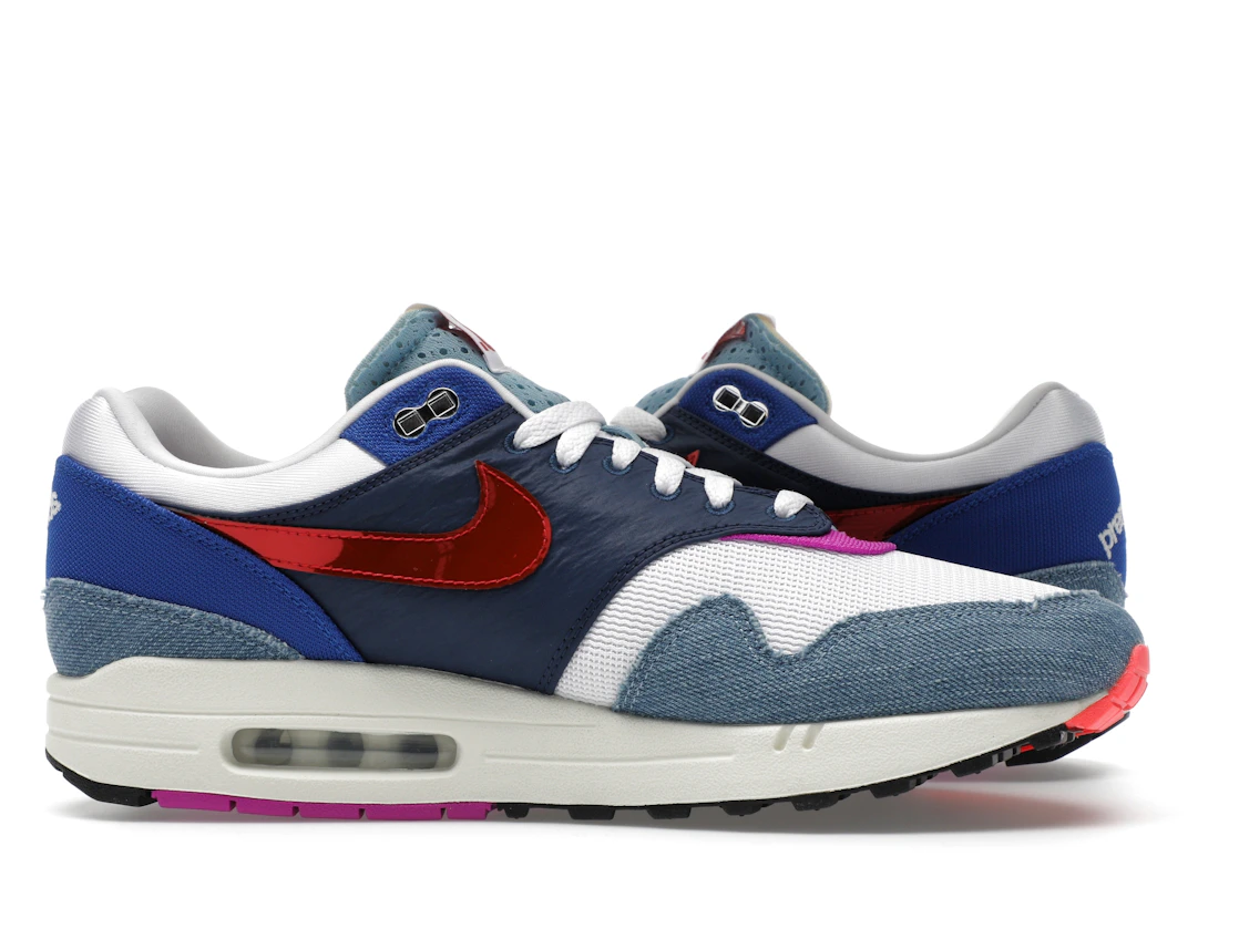 Vue 20 de Nike Air Max 1 Premium Goods Sport Red Varsity Royal