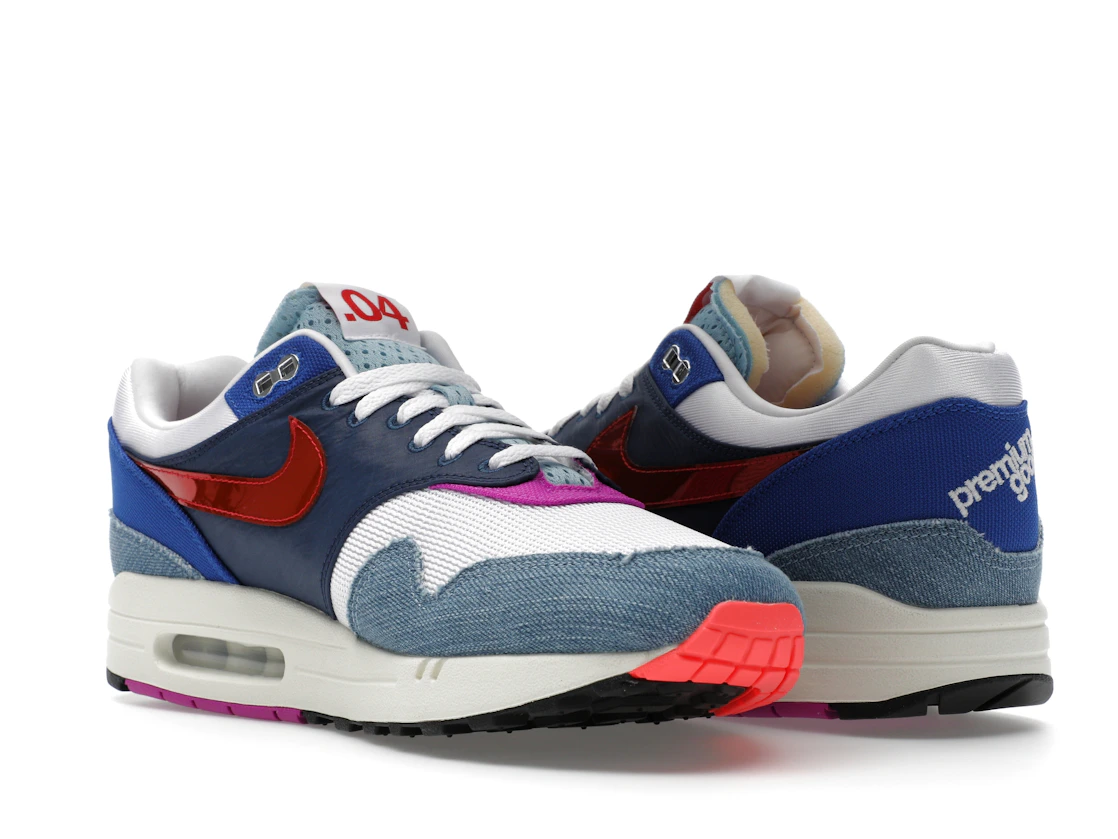 Vue 24 de Nike Air Max 1 Premium Goods Sport Red Varsity Royal