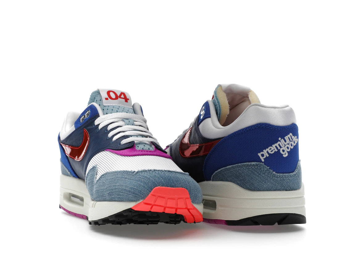 Vue 26 de Nike Air Max 1 Premium Goods Sport Red Varsity Royal