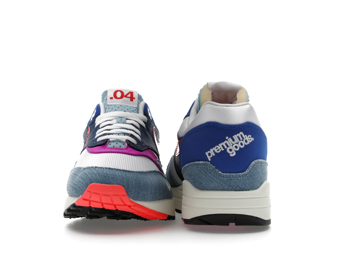 Vue 28 de Nike Air Max 1 Premium Goods Sport Red Varsity Royal