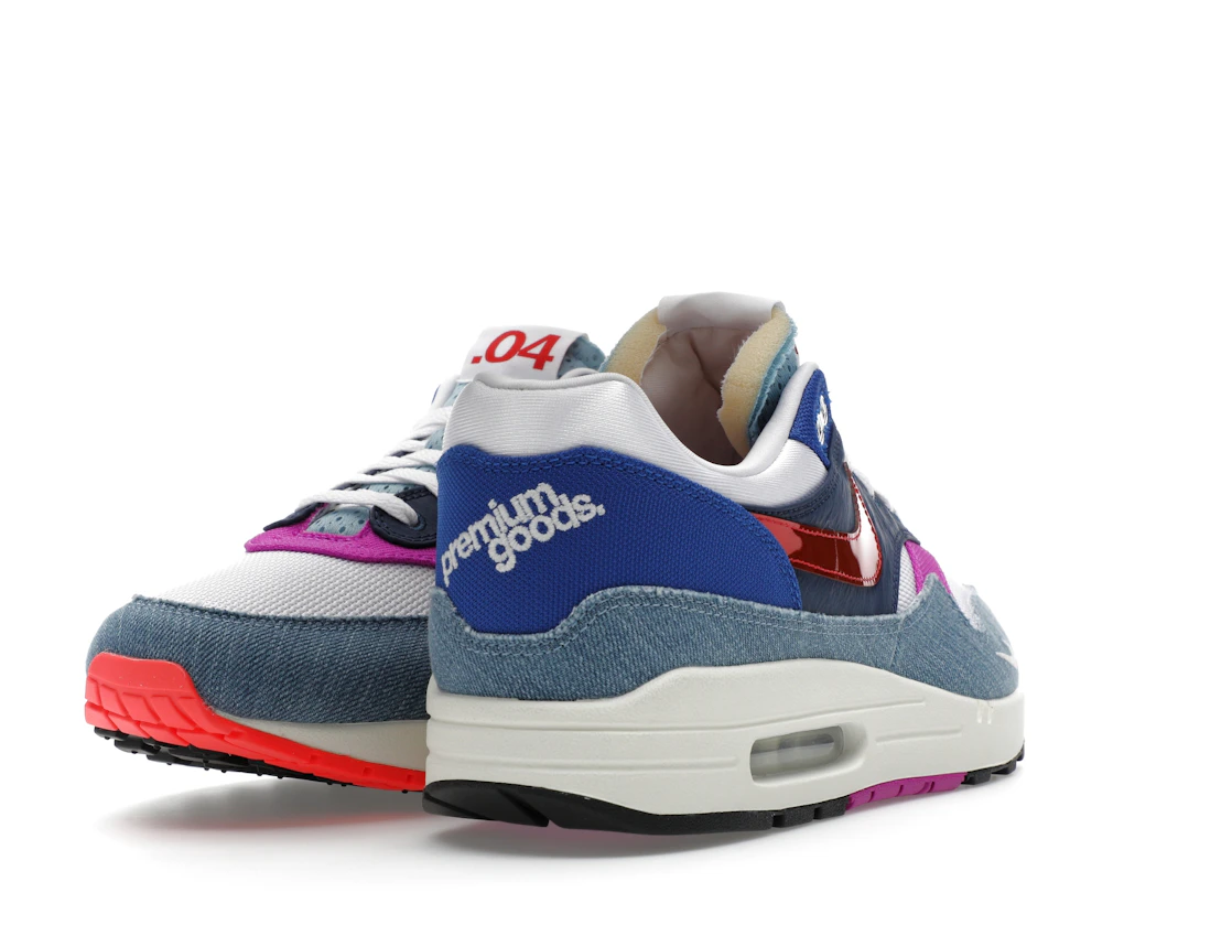 Vue 31 de Nike Air Max 1 Premium Goods Sport Red Varsity Royal