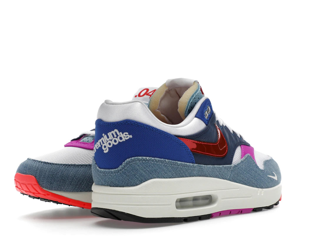 Vue 32 de Nike Air Max 1 Premium Goods Sport Red Varsity Royal