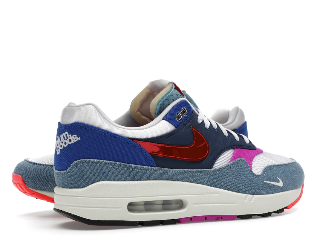 Vue 34 de Nike Air Max 1 Premium Goods Sport Red Varsity Royal