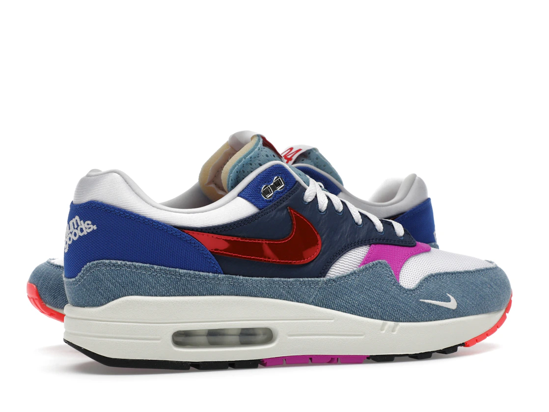 Vue 35 de Nike Air Max 1 Premium Goods Sport Red Varsity Royal