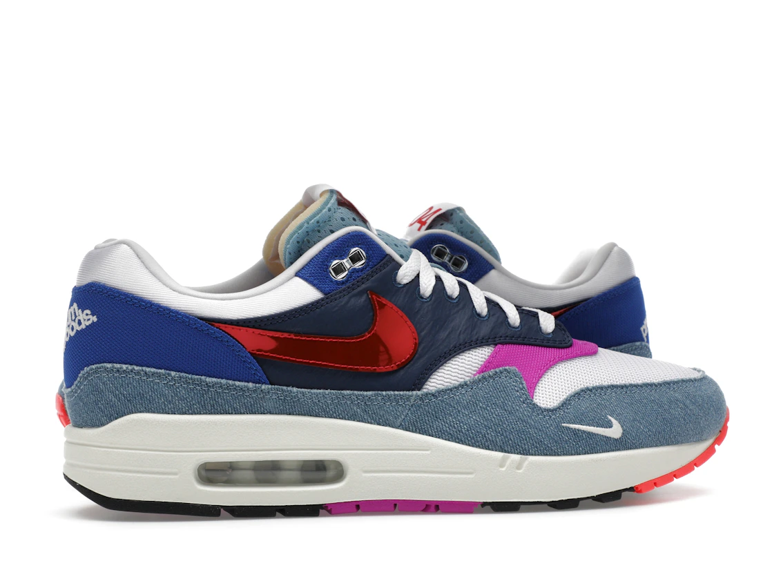 Vue 36 de Nike Air Max 1 Premium Goods Sport Red Varsity Royal