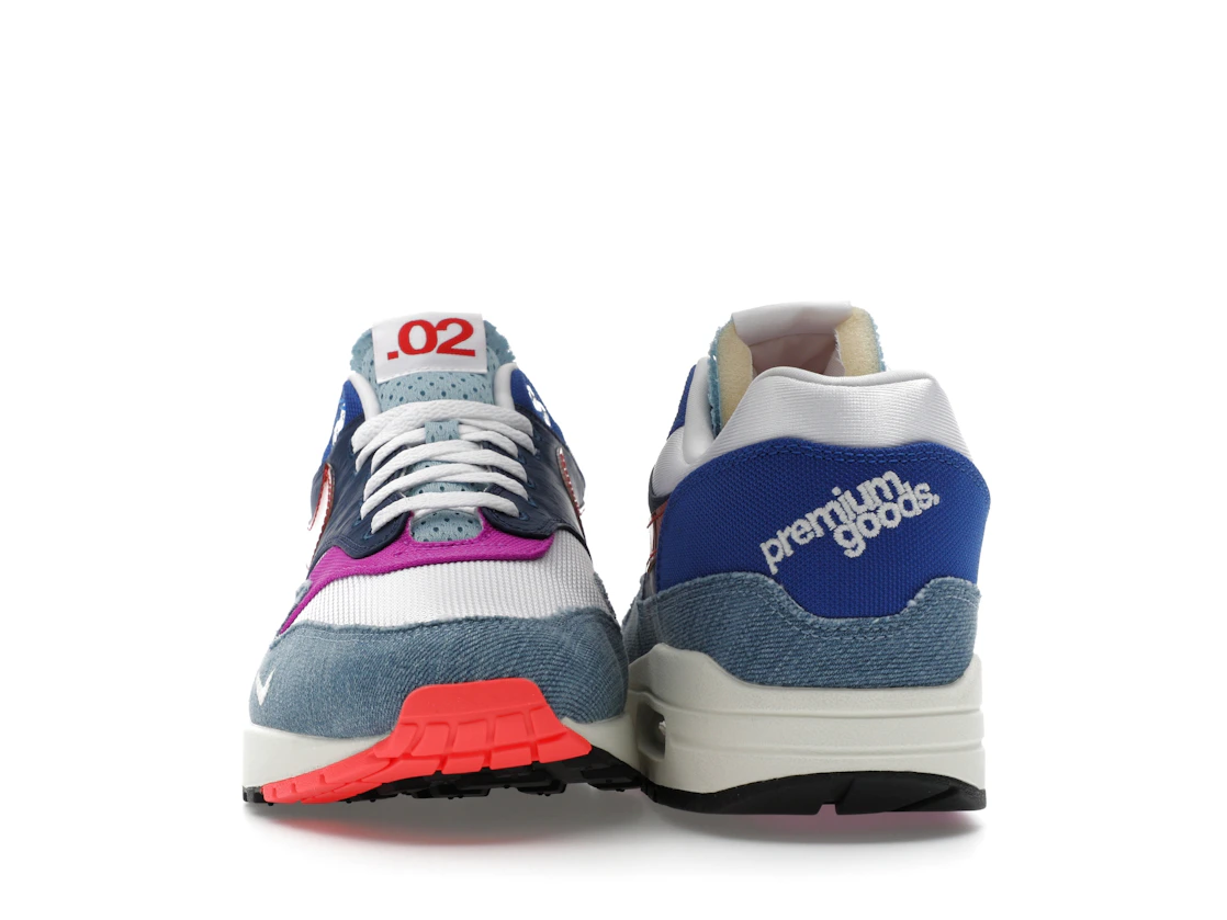 Vue 10 de Nike Air Max 1 Premium Goods Sport Red Varsity Royal