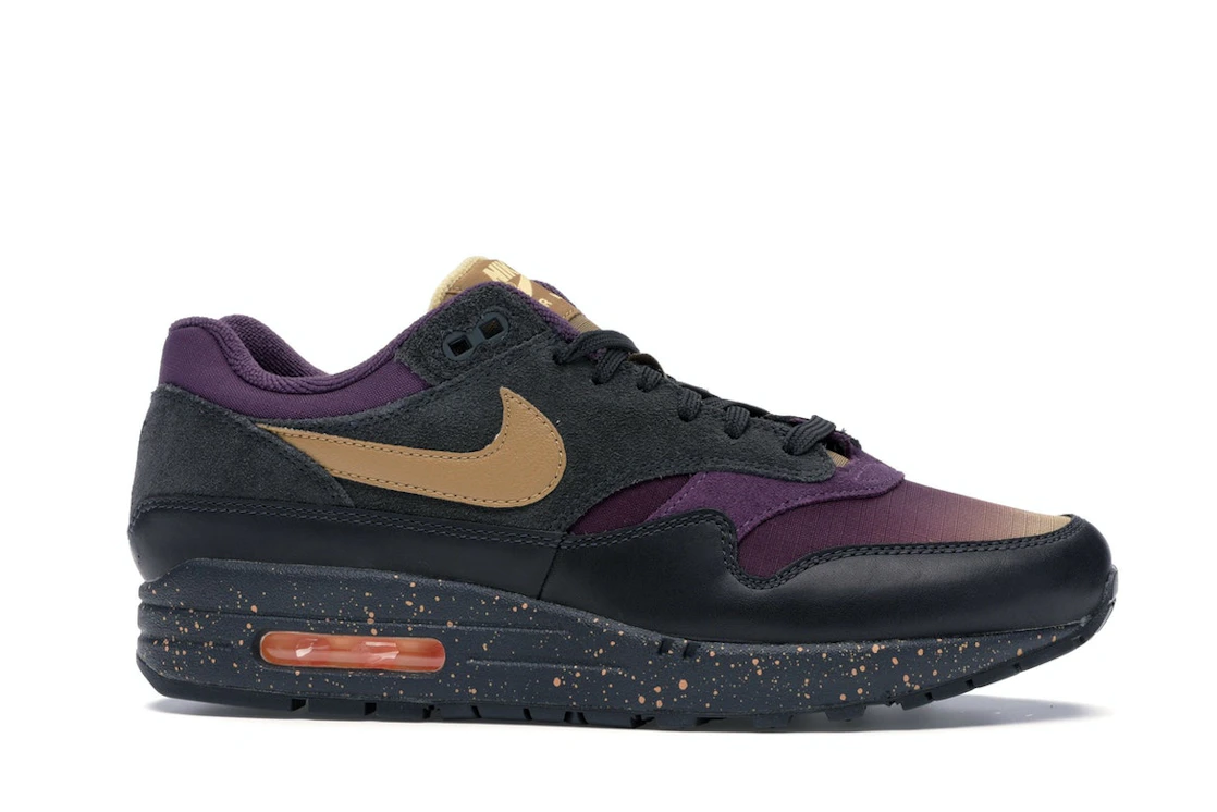 Vue 2 de Nike Air Max 1 Pro Purple Fade