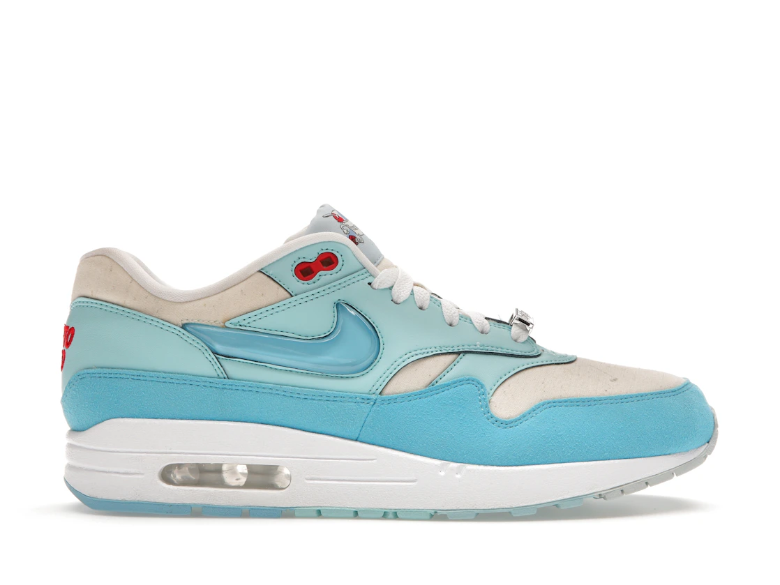 Vue 1 de Nike Air Max 1 Puerto Rico Blue Gale