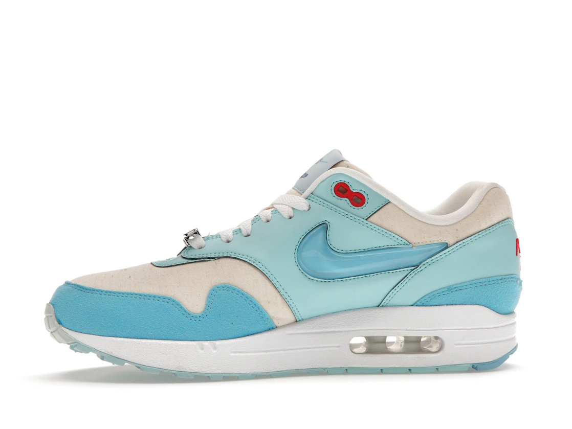 Vue 18 de Nike Air Max 1 Puerto Rico Blue Gale