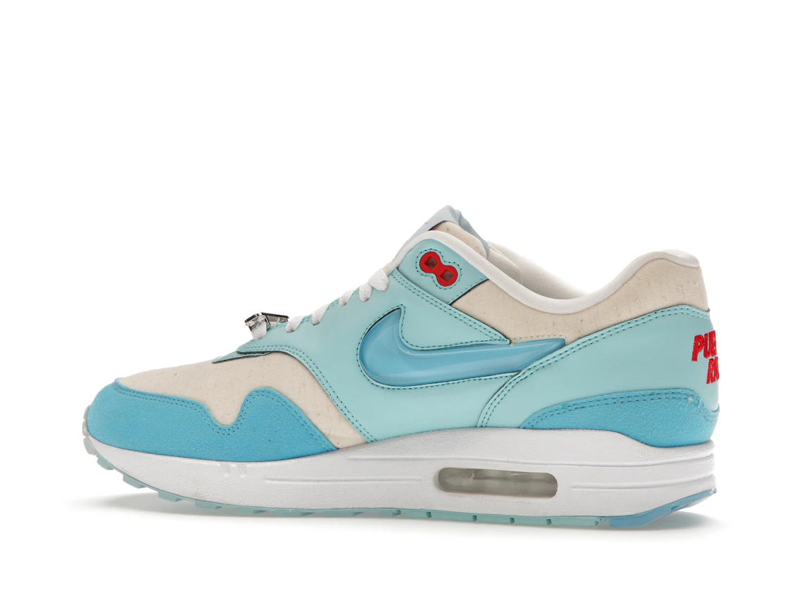 Vue 21 de Nike Air Max 1 Puerto Rico Blue Gale