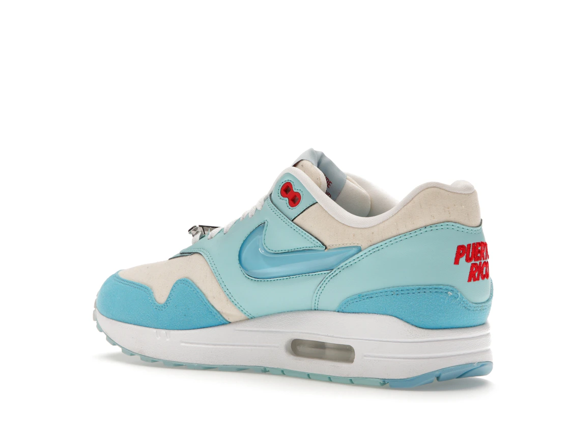 Vue 23 de Nike Air Max 1 Puerto Rico Blue Gale