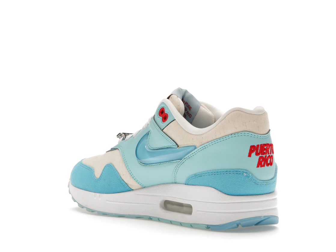 Vue 24 de Nike Air Max 1 Puerto Rico Blue Gale