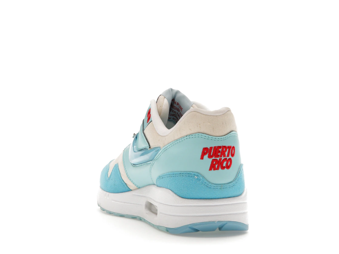 Vue 26 de Nike Air Max 1 Puerto Rico Blue Gale