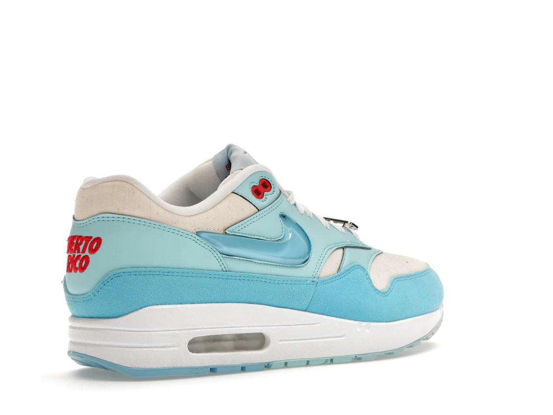 Vue 33 de Nike Air Max 1 Puerto Rico Blue Gale