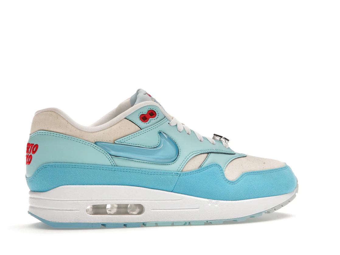 Vue 35 de Nike Air Max 1 Puerto Rico Blue Gale