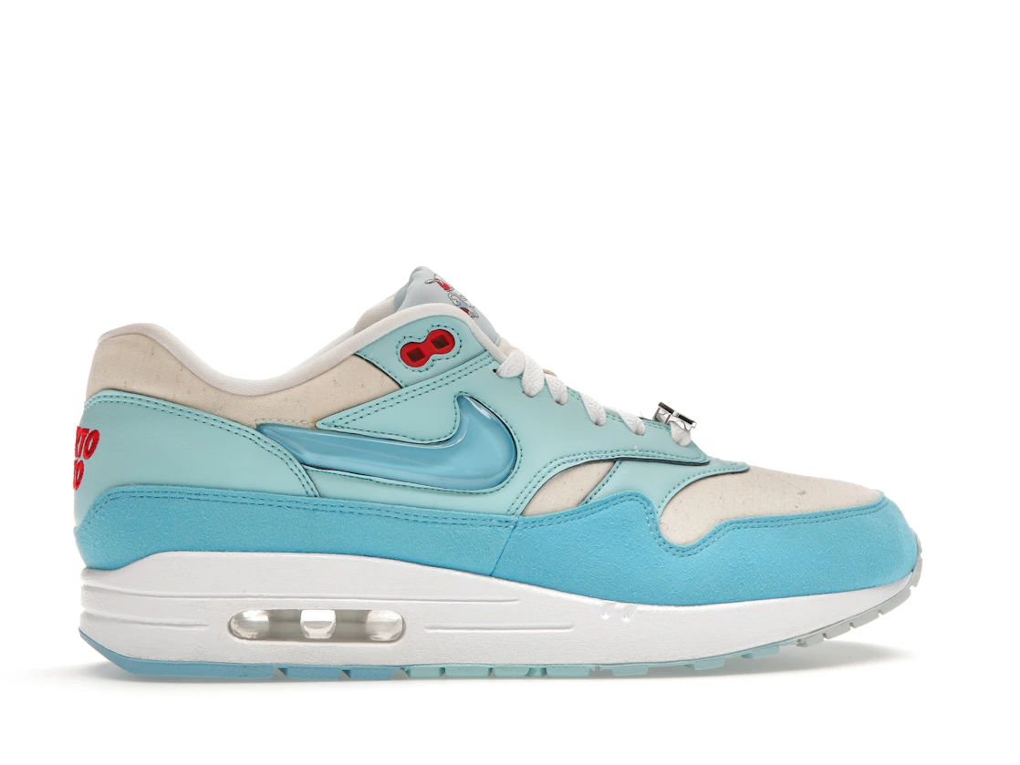 Vue 36 de Nike Air Max 1 Puerto Rico Blue Gale