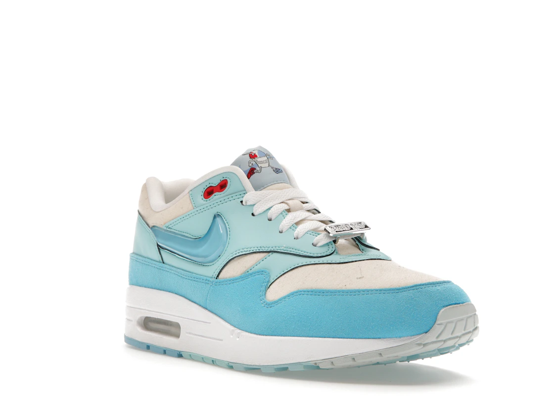 Vue 6 de Nike Air Max 1 Puerto Rico Blue Gale