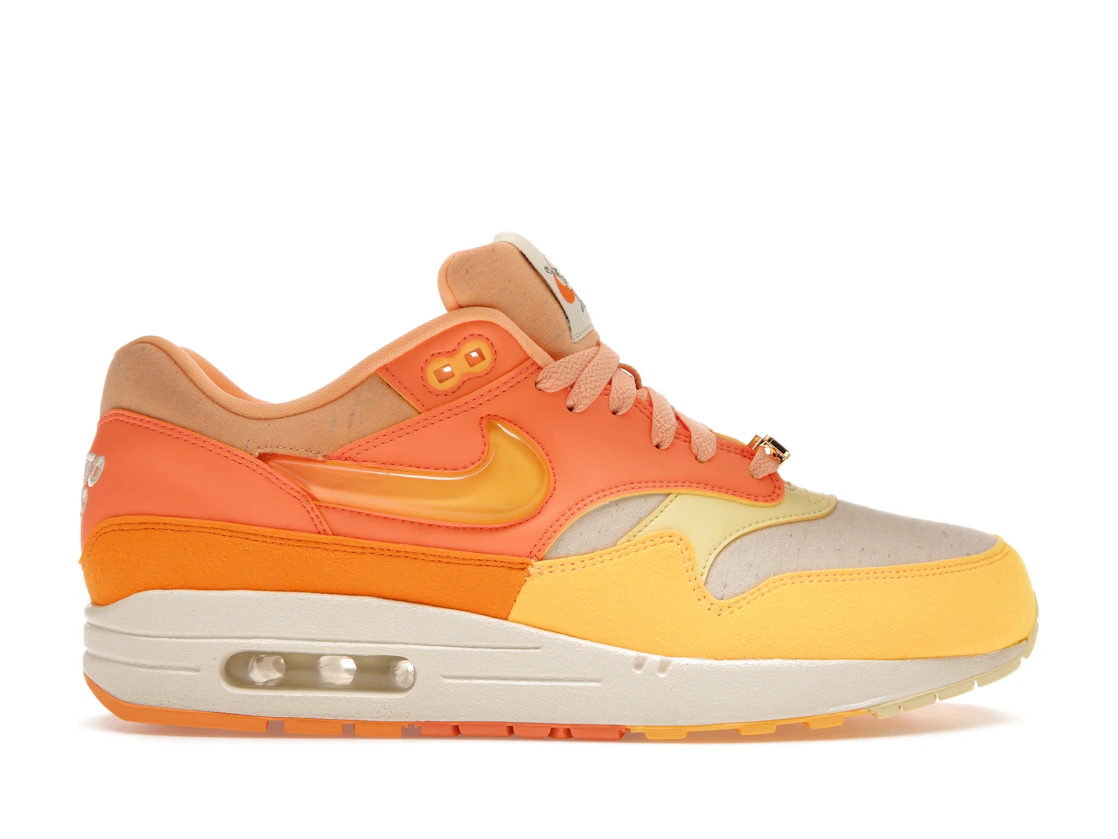 Vue 1 de Nike Air Max 1 Puerto Rico Orange Frost