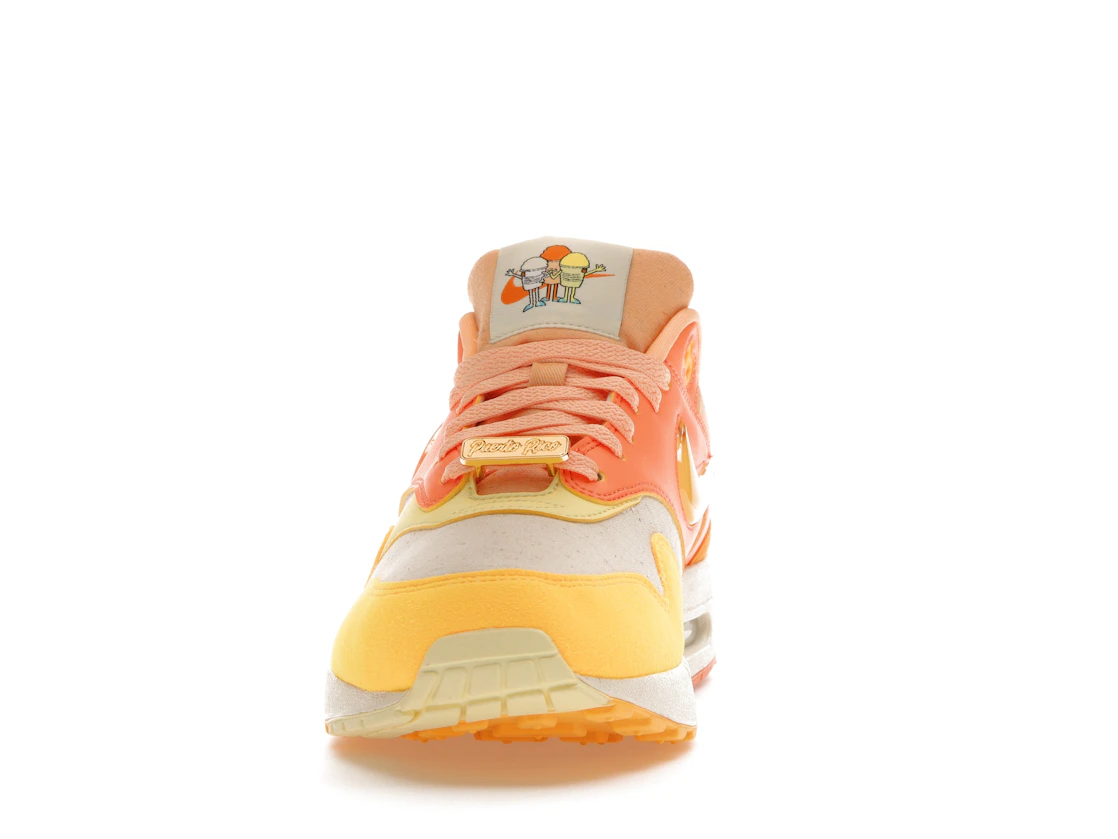 Vue 11 de Nike Air Max 1 Puerto Rico Orange Frost