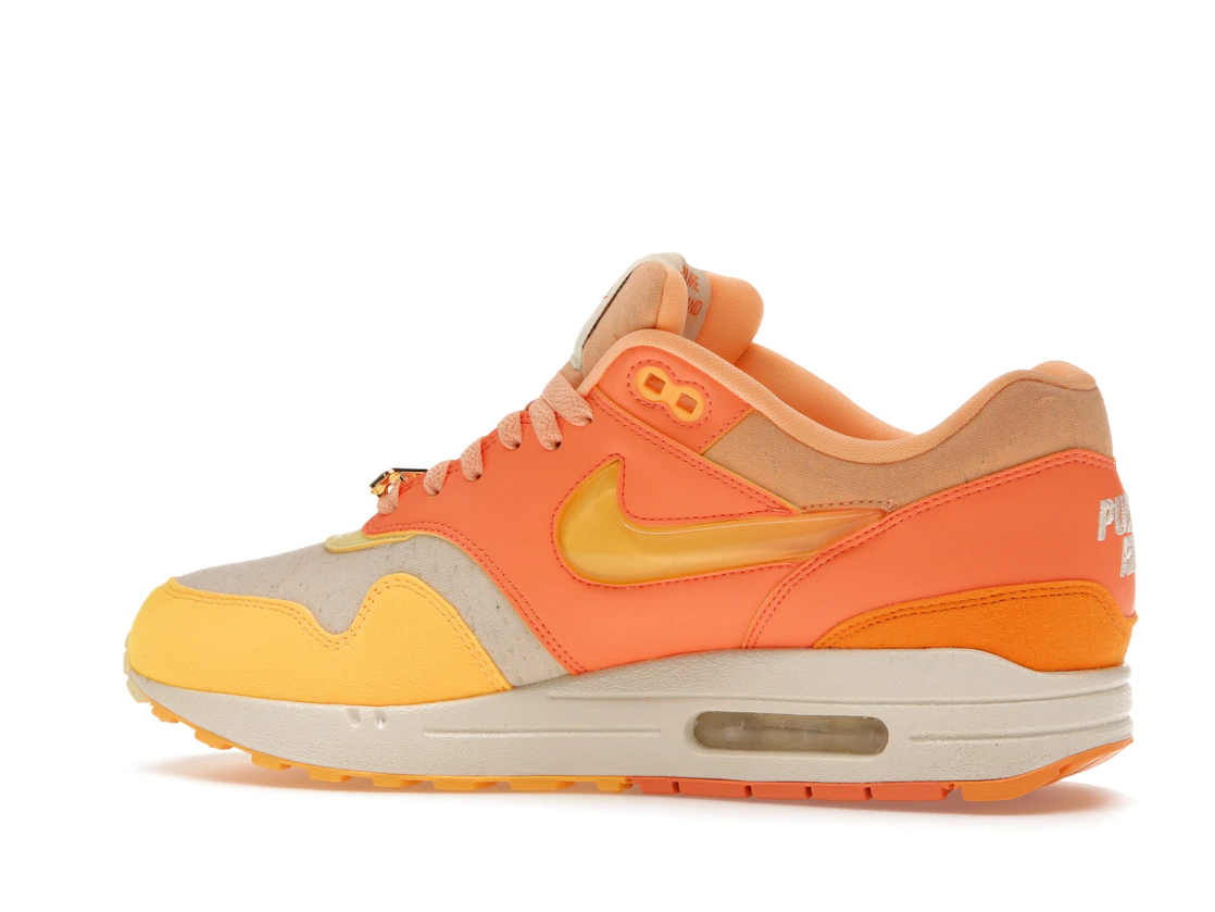 Vue 21 de Nike Air Max 1 Puerto Rico Orange Frost