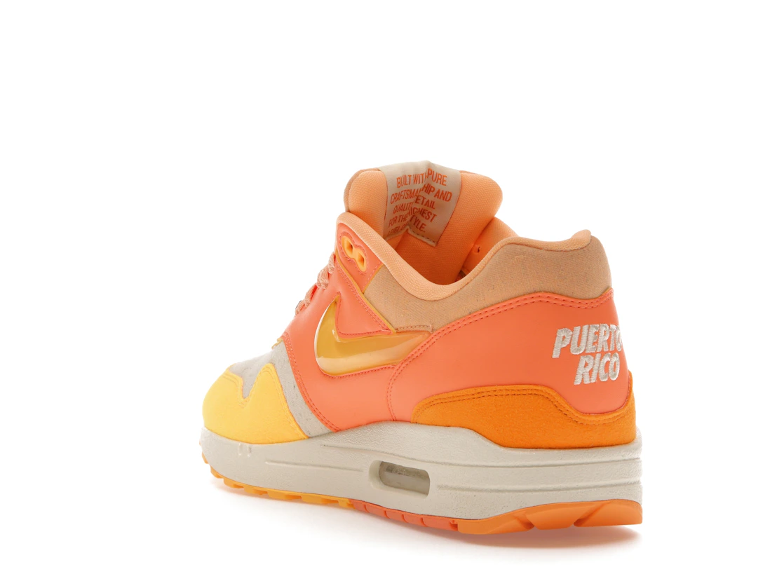 Vue 25 de Nike Air Max 1 Puerto Rico Orange Frost