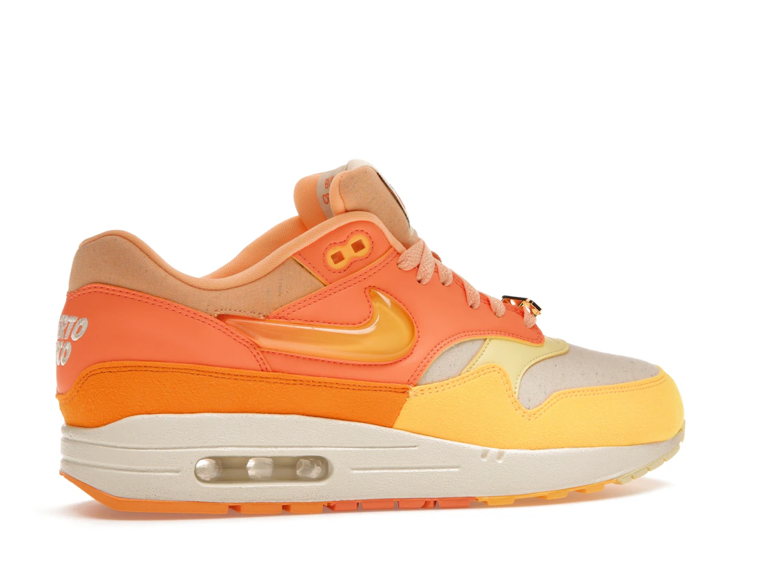 Vue 35 de Nike Air Max 1 Puerto Rico Orange Frost