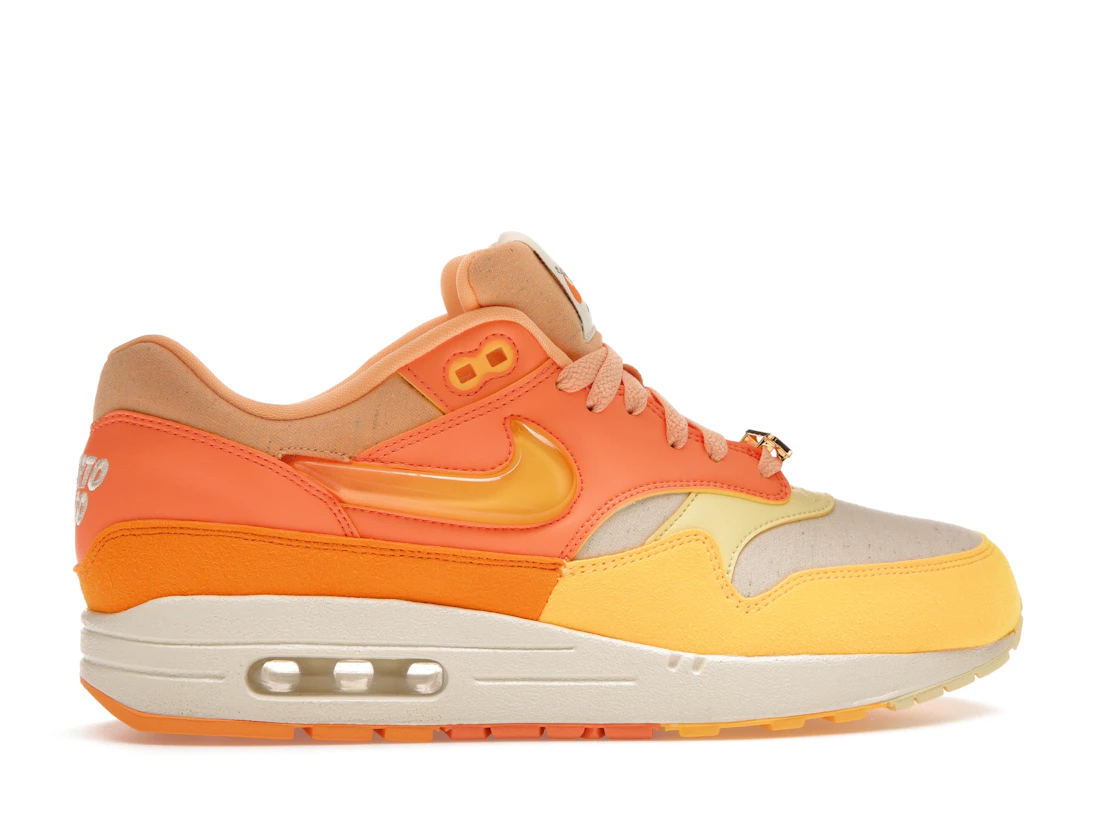 Vue 36 de Nike Air Max 1 Puerto Rico Orange Frost