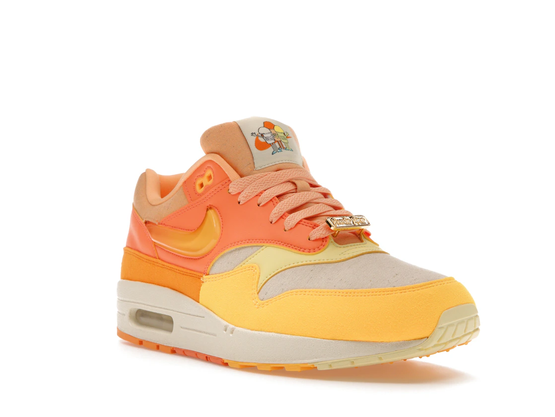 Vue 6 de Nike Air Max 1 Puerto Rico Orange Frost
