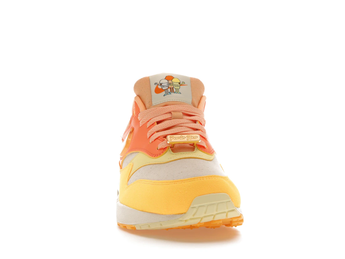 Vue 9 de Nike Air Max 1 Puerto Rico Orange Frost
