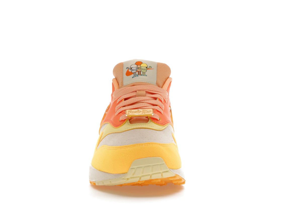 Vue 10 de Nike Air Max 1 Puerto Rico Orange Frost