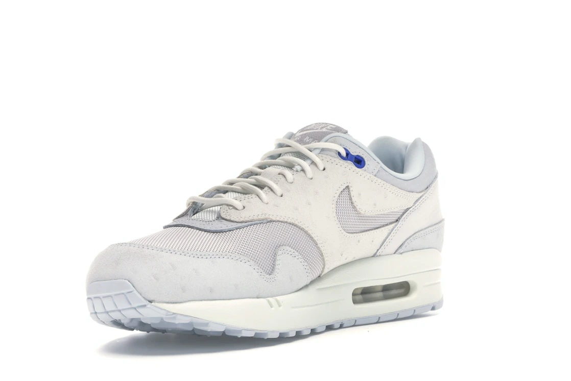 Vue 14 de Nike Air Max 1 Pure Platinum Racer Blue