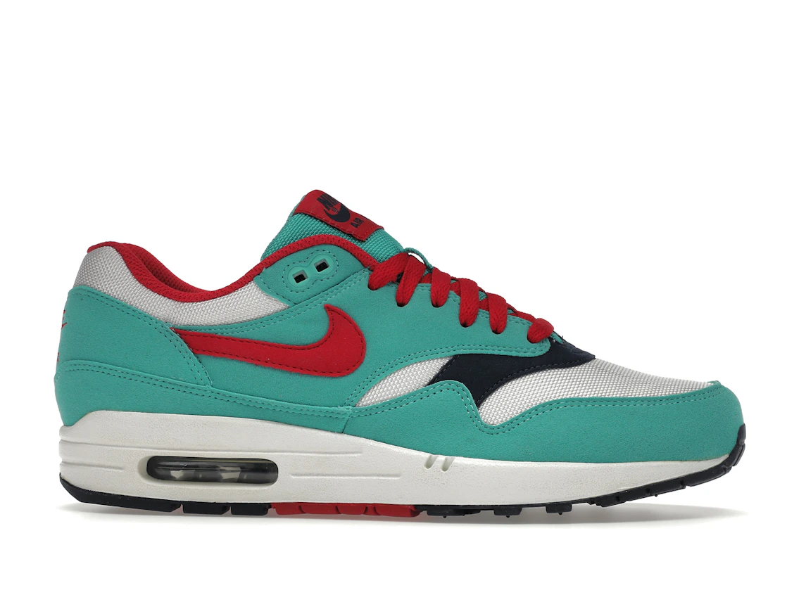 Vue 2 de Nike Air Max 1 Retro Sport Red 
