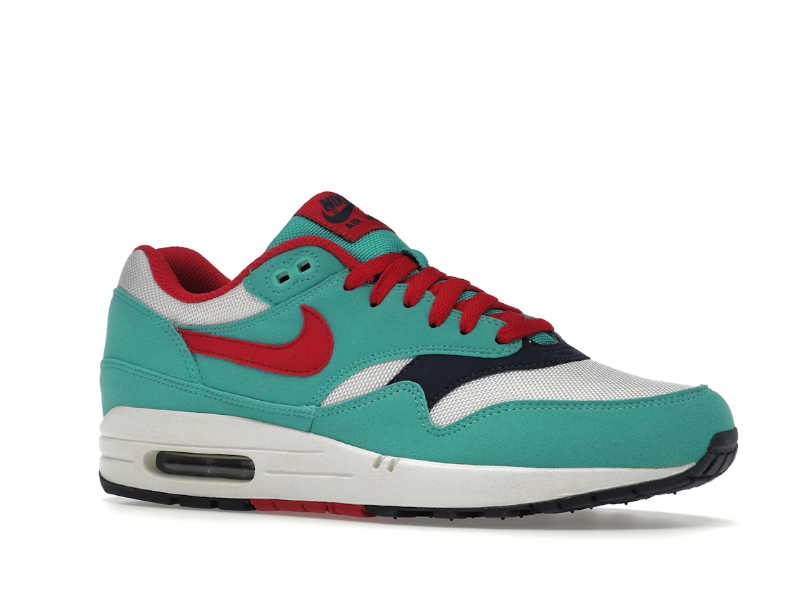 Vue 4 de Nike Air Max 1 Retro Sport Red 