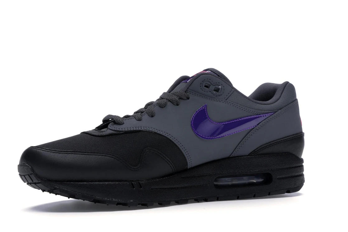 Vue 16 de Nike Air Max 1 Ripstop Dark Grey