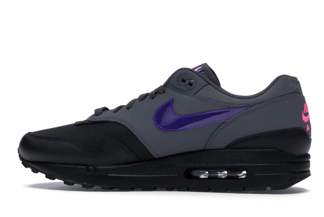 Vue 20 de Nike Air Max 1 Ripstop Dark Grey