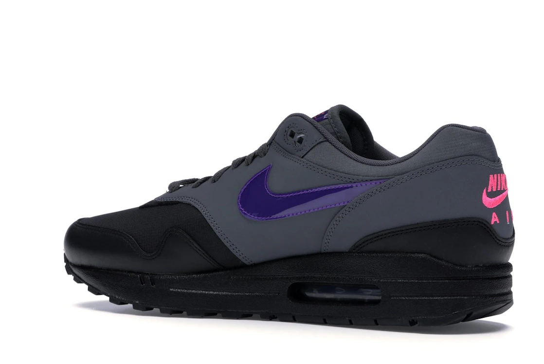 Vue 22 de Nike Air Max 1 Ripstop Dark Grey